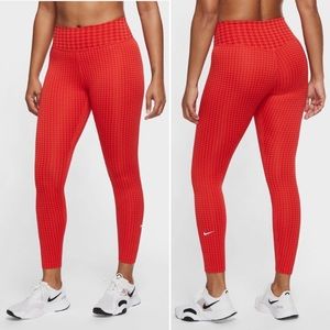 NIKE ONE DRI-FIT ICON CLASH PRINTED 7/8 TIGHT